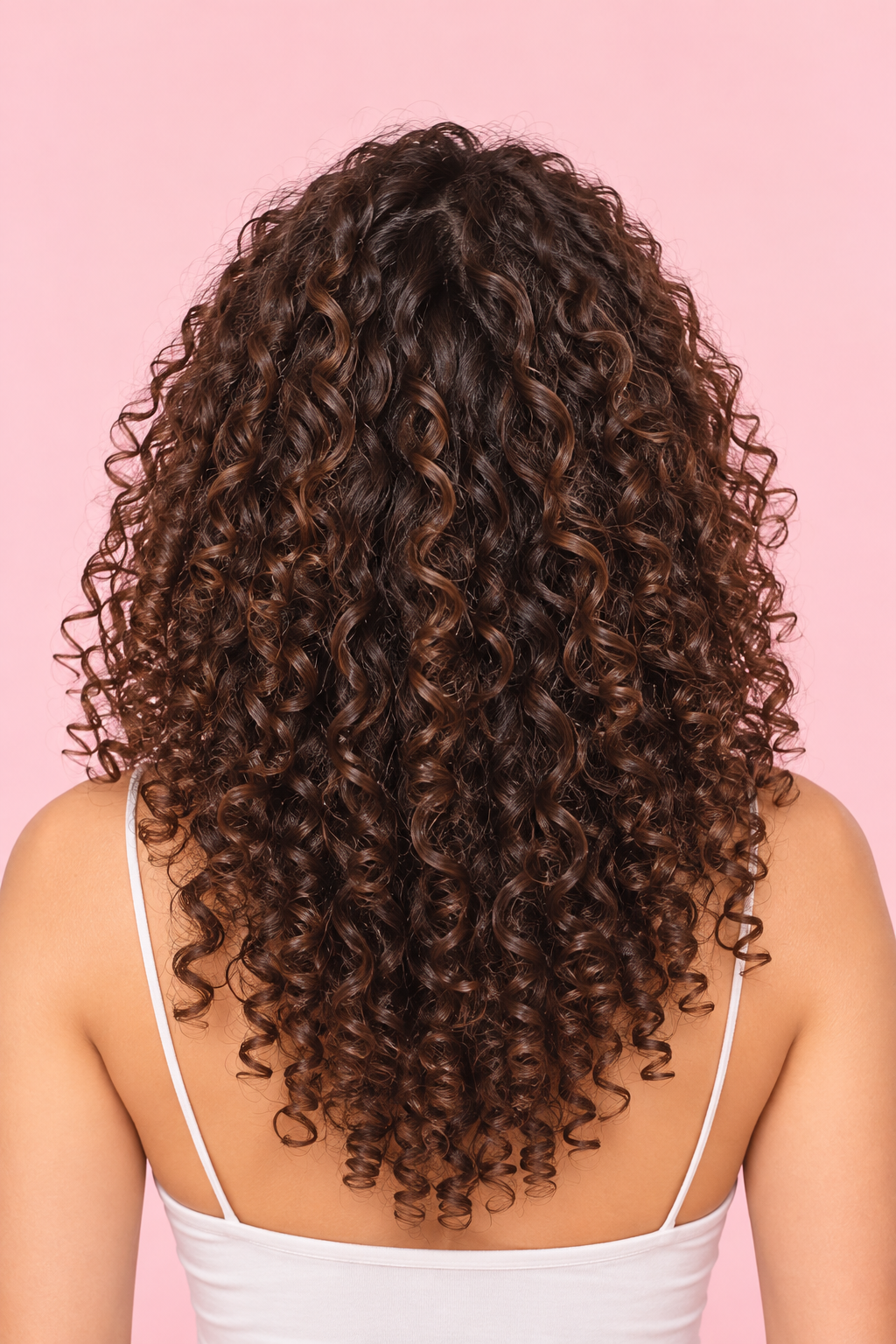 Cheveux avant la routine du soir